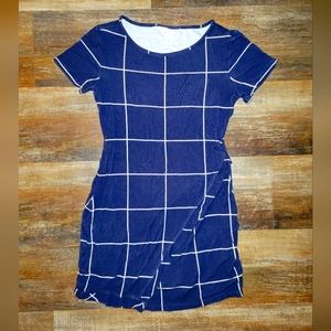 41 Hawthorn Brigitte navy knit dress, size SP